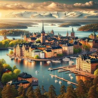 physical beauty of Sweden