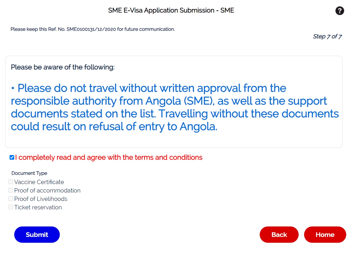 Guide For Requirements To Lodge Application Forms Filling And Process In 2023 For Angola 1021