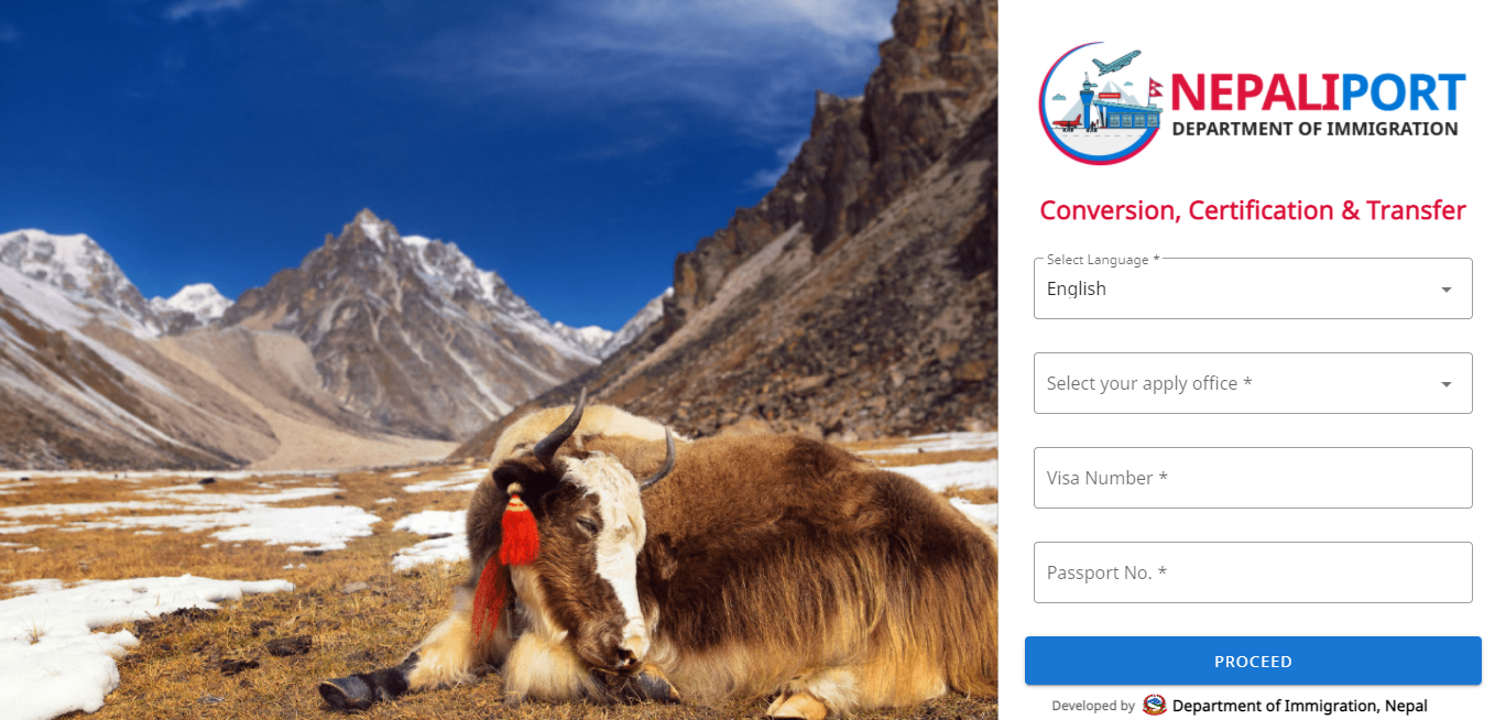 Nepal Visa Conversion