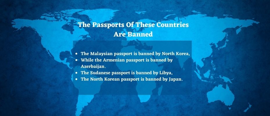 The Passports of These Countries Are Banned in at Least One World Country