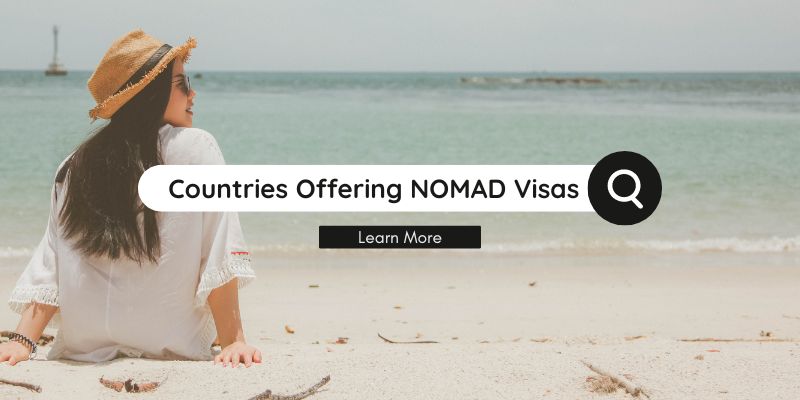 Countries Offering NOMAD Visas 